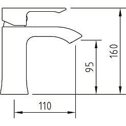 Clever Смеситель для раковины AGORA ELEGANCE 98680 – фотография-2